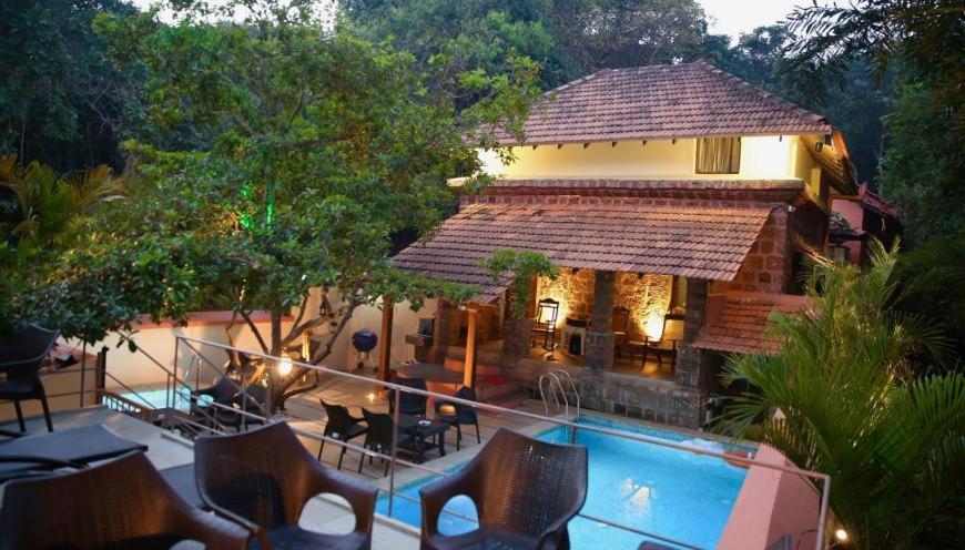 Lar Amorosa Boutique Hotel - Goa Calangute Exteriör bild